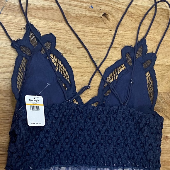 Adella NEW with tags Free People blue combo Strappy tie dye sundress small - Picture 3 of 14